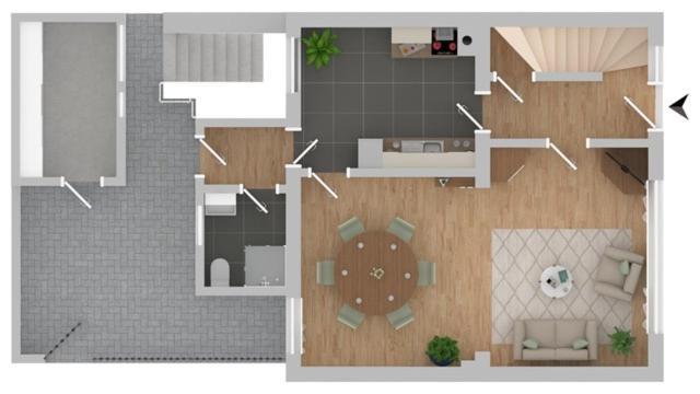 보홀트 Ganzes Haus - Stadtmitte - 4 Personen - Familien 빌라 외부 사진